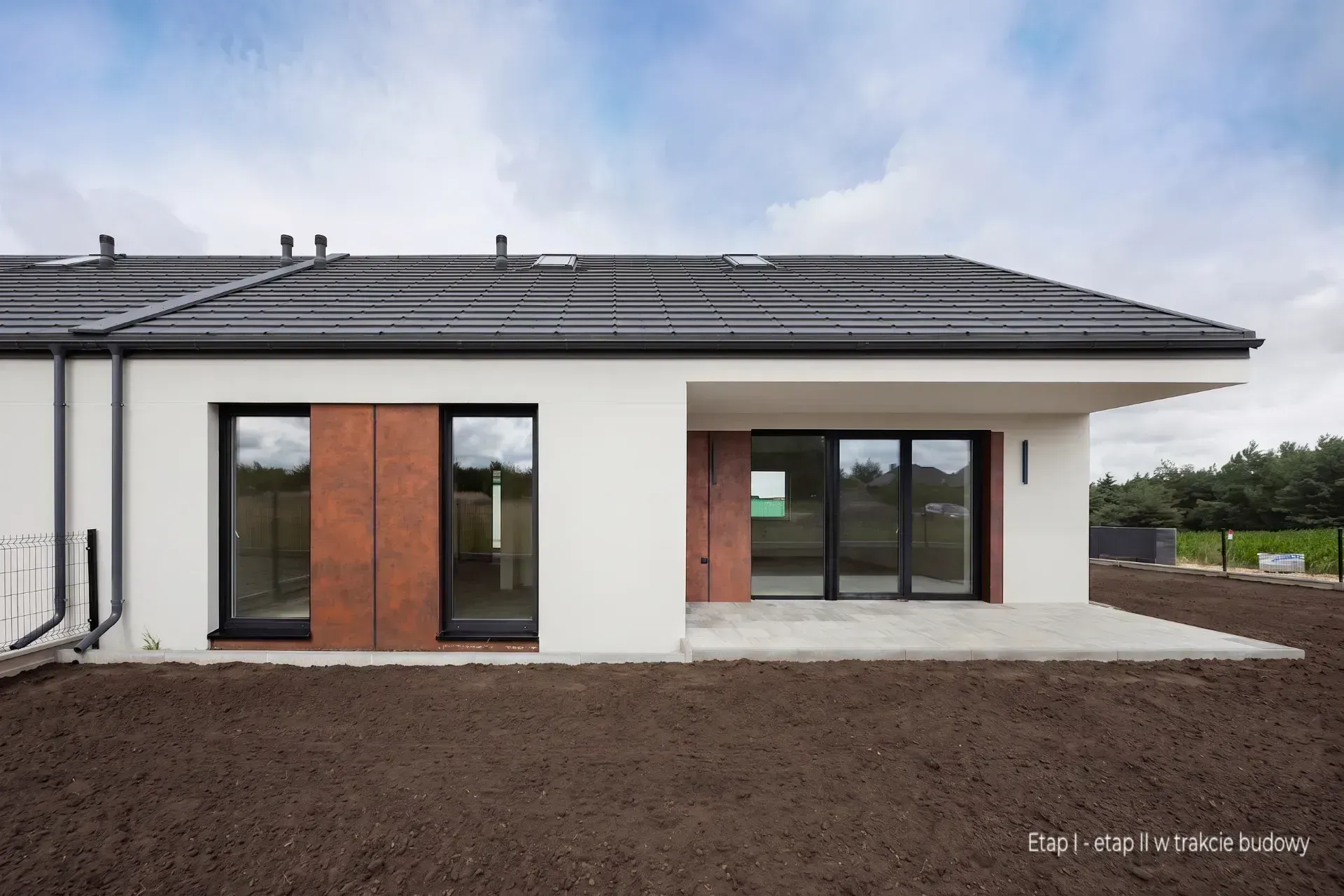 ETAP 2 | 90 m² + poddasze 40 m² | Duży ogródek 2