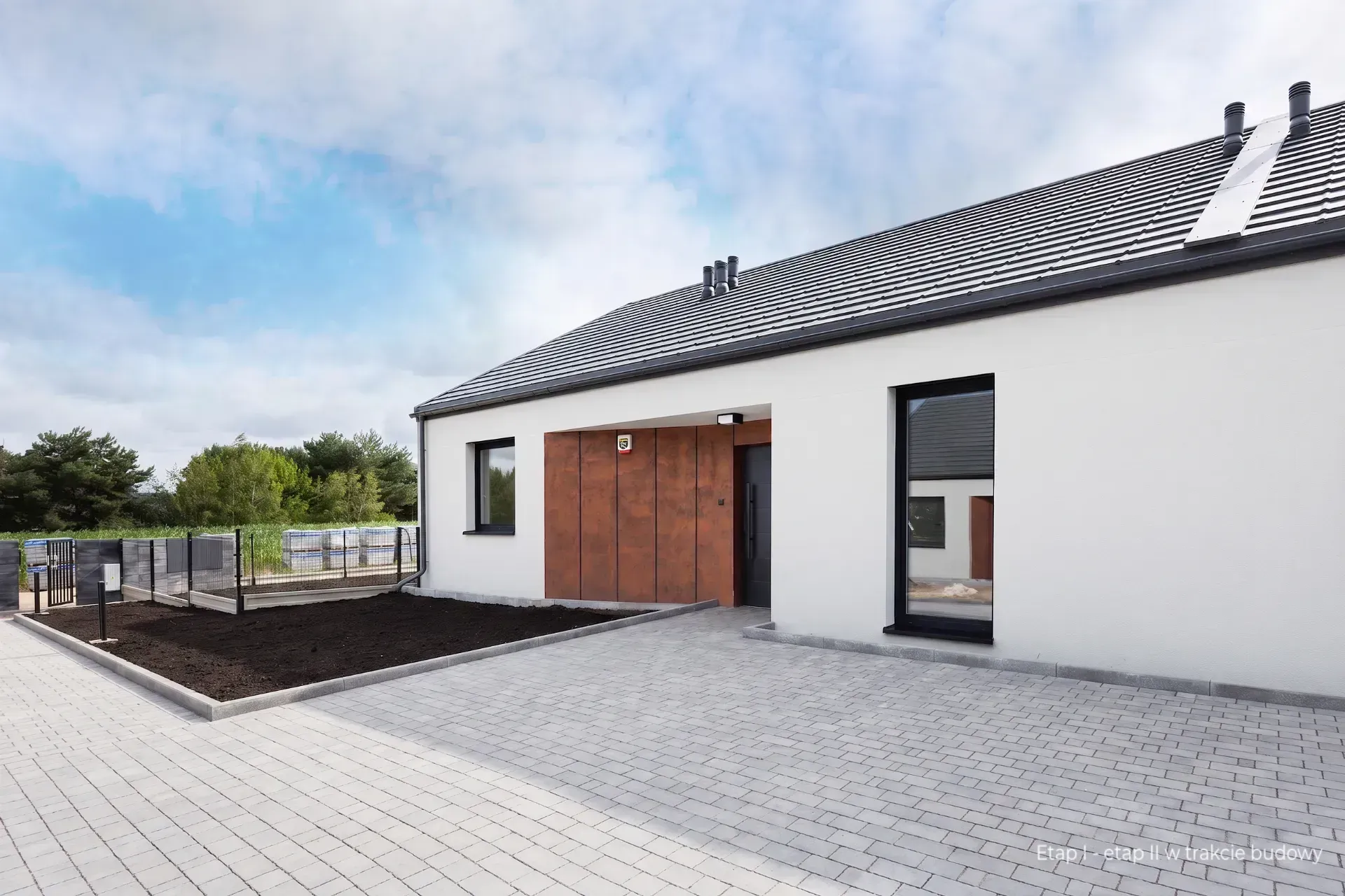 ETAP 2 | 90 m² + poddasze 40 m² | Duży ogródek 5